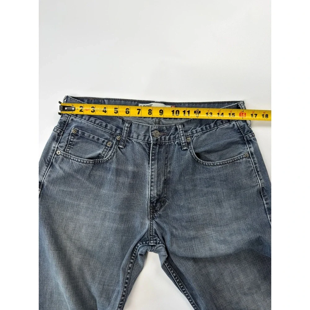 Levi's 569 Loose Straight Jeans Mens 32x32 Blue Denim Mid Wash Good